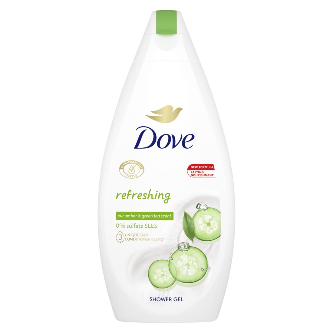 Dove Fresh Touch Shower Gel 16.9Oz (500Ml)