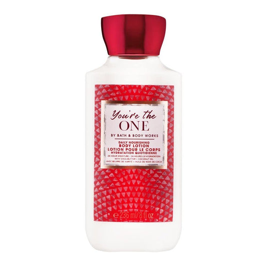 Bath And Body Works Body Care - You'Re The One - 24 Hour Moisture Body Lotion W/Shea Butter + Vitamin E - Full Size 8 Fl Oz