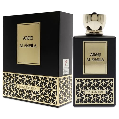 Swiss Arabian Areej Al Sheila - Luxury Products From Dubai - Long Lasting, Addictive Personal EDP Spray Fragrance - Seductive Signature Aroma - 3.4 Oz