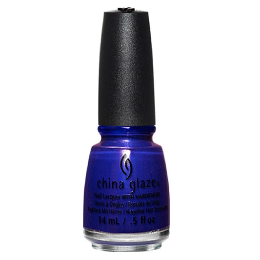 China Glaze Matte Nail Polish, Combat Blue-Ts 1472