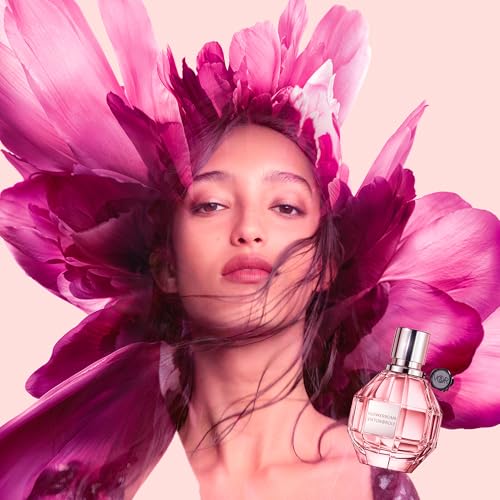 Viktor&Rolf - Flowerbomb Eau de Parfum - Mother's Day Perfume Set - Floral & Woody - With Notes of Vanilla, Jasmine, & Rose - 3.4 Fl Oz & 2 0.34 Fl Oz Travel Size Fragrances