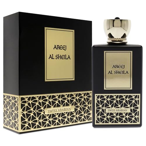 Swiss Arabian Areej Al Sheila - Luxury Products From Dubai - Long Lasting, Addictive Personal EDP Spray Fragrance - Seductive Signature Aroma - 3.4 Oz