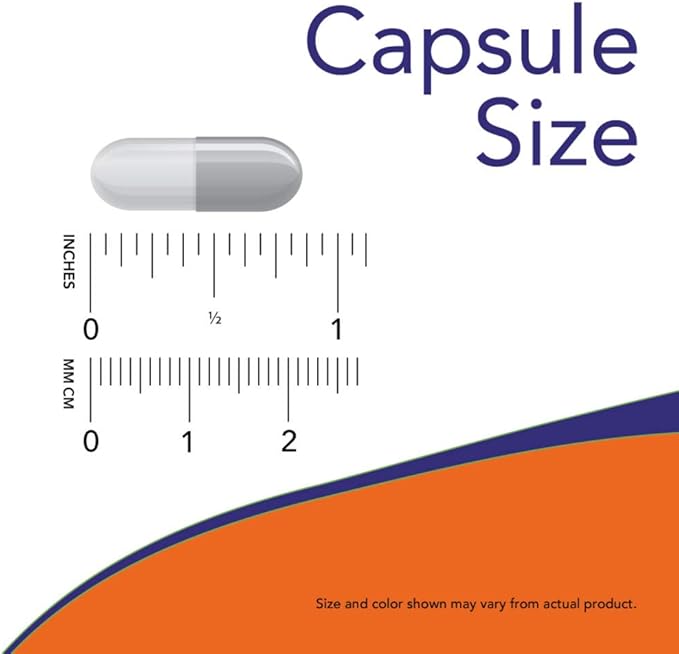 NOW Foods Inositol, 100 Capsules / 500mg