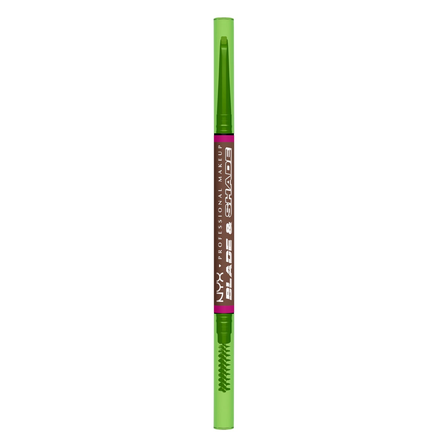 NYX PROFESSIONAL MAKEUP Blade & Shade Brow Pencil, Nano Mechanical Eyebrow Pencil, Up to 16HR Make Up Wear - Chocolate