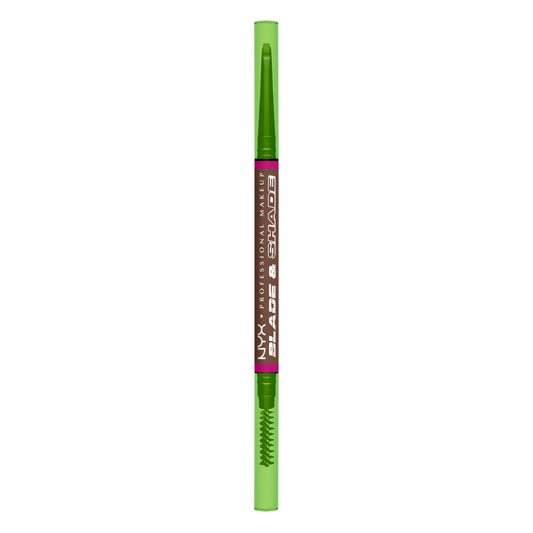 NYX PROFESSIONAL MAKEUP Blade & Shade Brow Pencil, Nano Mechanical Eyebrow Pencil, Up to 16HR Make Up Wear - Chocolate