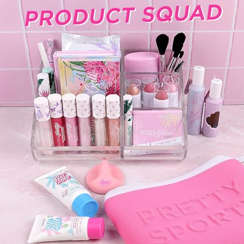 Petite ’N Pretty WhimsiCali Eyeshadow & Cheek Makeup Palette Kit for Kids, Tweens & Teens - Natural, Clean, Non-toxic - Made in USA