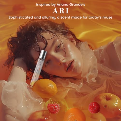 Perfect Scents Fragrances | Inspired by Ariana Grande's Ari | Rollerball | Women’s Eau de Toilette | Vegan, Paraben Free, Phthalate Free | Never Tested on Animals | 0.34 Fl Oz