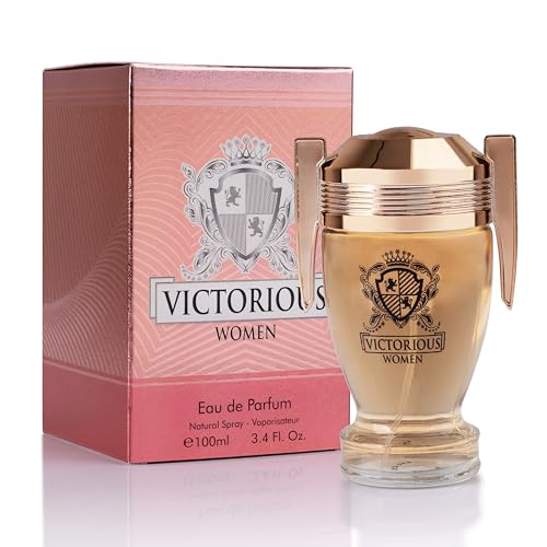 Victorious Eau De Parfum for Women Filled with Sweet Floral, Tropical Fruit, Powdery Gourmand Tone & Creamy, Fluffy Note - Base of Vanilla, Sensual Musk & Earthy Sandalwood Elegant 100ml Bottle