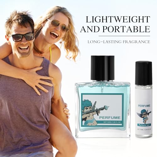 Hypnosis 2.0 Cologne for Men, Pheromone Cologne for Men (Pheromone-Infused), Natural Herbal Formula-Long Lasting Scent, 50ml+10ml Travel Set Men's Fragrances | Pheromones | Enhance Attraction