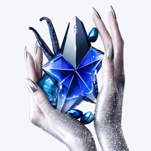 Mugler - Angel Stellar - Eau de Parfum Refill - Womens Perfume - Ambery Gourmand - With Pistachio, Vanilla & Woody Accord - 3.4 Fl Oz