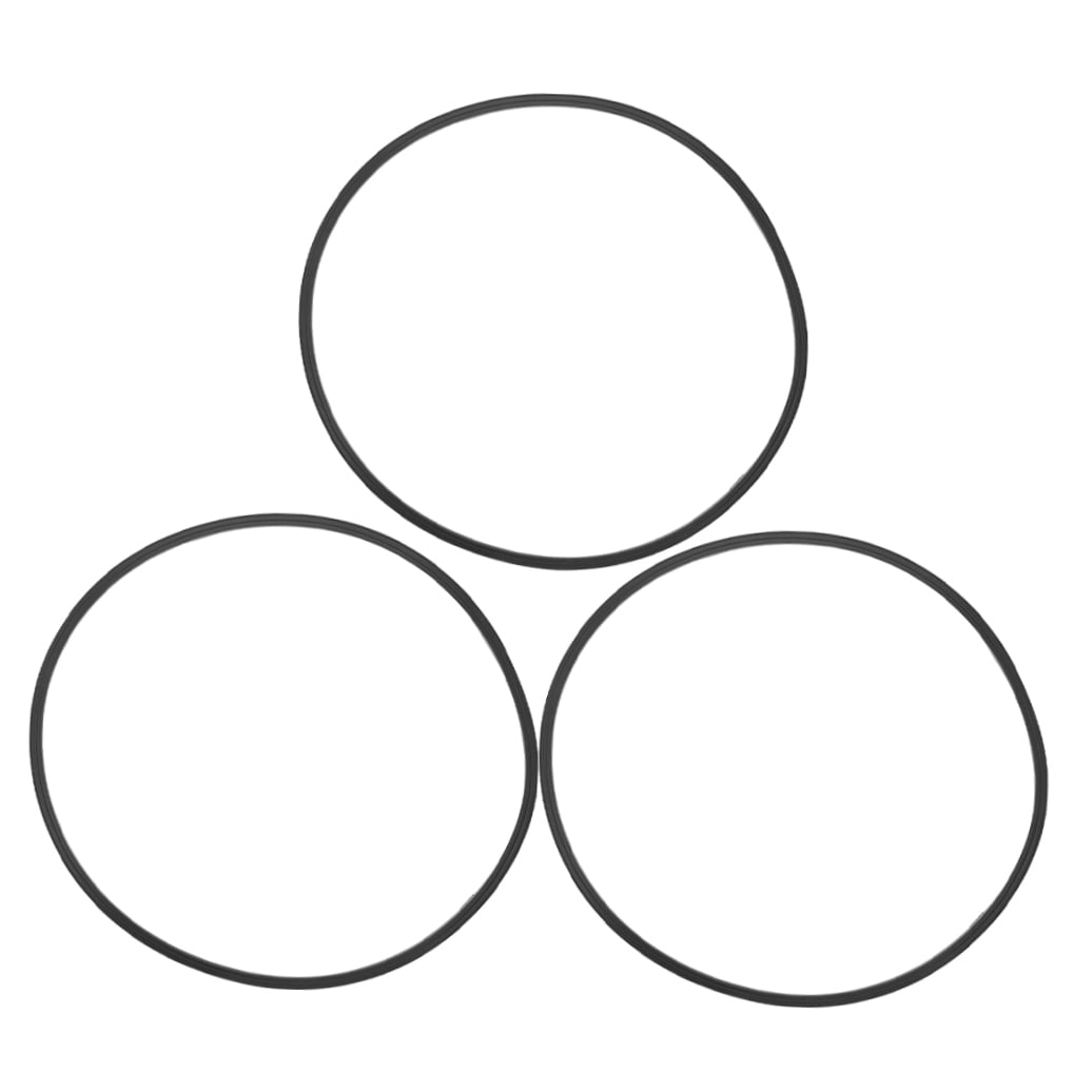 FUTUREORYY 3Pcs Rubber Shockproof Barstool Base Ring Pads Round Floor Protectors for Dining Areas