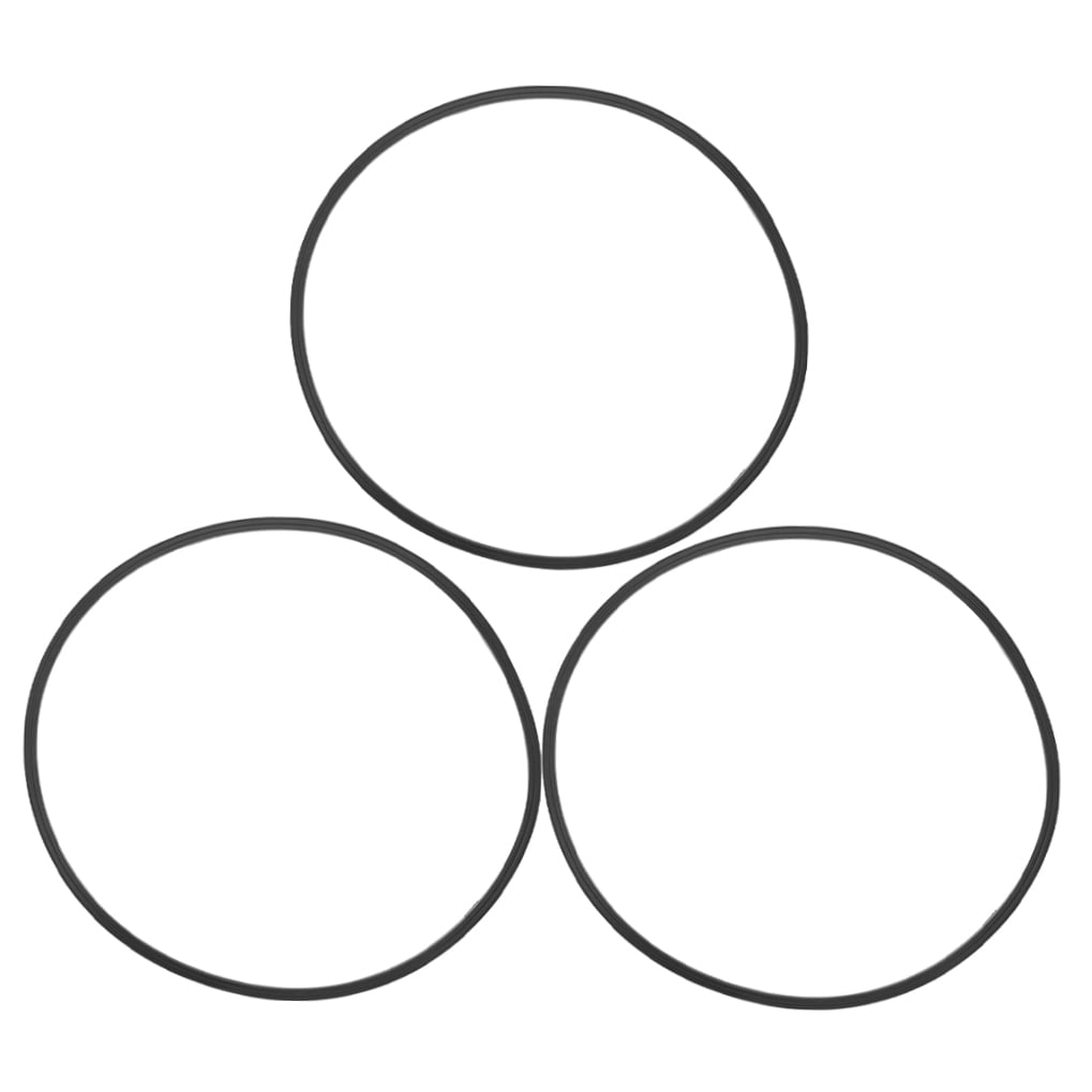 SASABAXI 3Pcs Rubber Barstool Base Ring Pads Shockproof Round Floor Protectors for Dining Areas