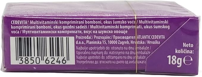 Cedevita Multivitamin Healthy and Sweet Candies (Forest Fruit)