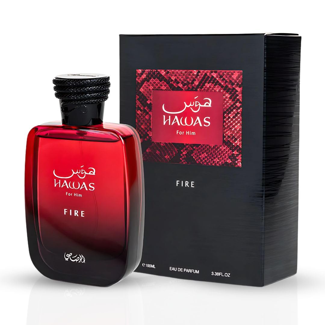RASASI Hawas For Men | 100ML Long-Lasting Arabian Eau De Parfum - Bold Fragrance