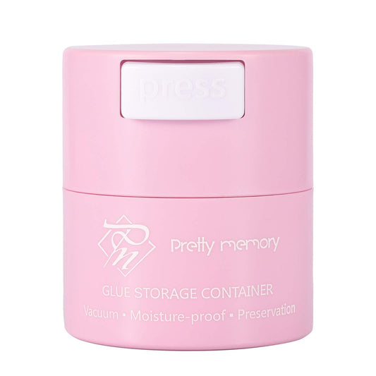 'N/A'' Pretty Memory Glue Storage Container For Eyelash Extensions Airtight Lash Glue Holder Tank Jar Adhesive Eyelash Extensio