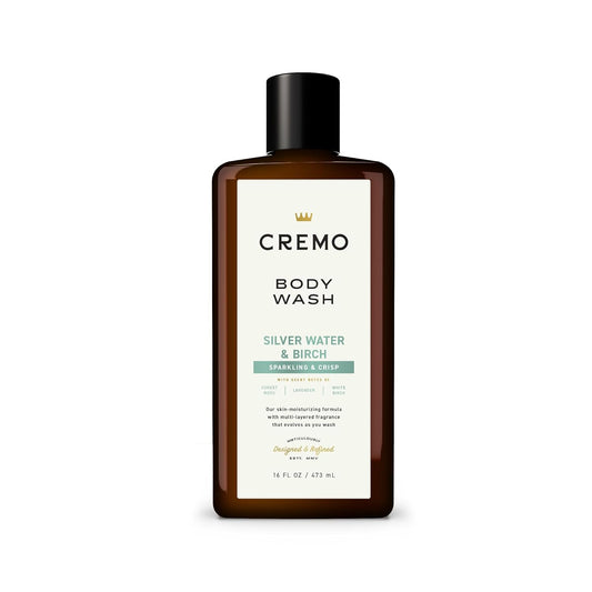 Revitalizing Cremo Body Wash for Men | Glacier-Fed & White Birch | 16 Fl Oz