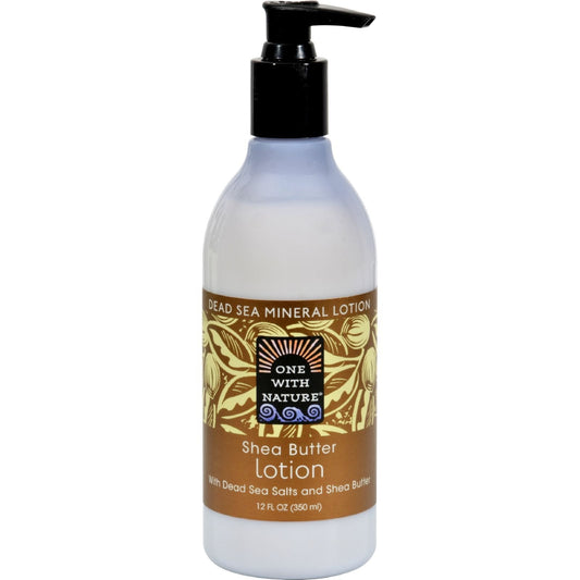 One With Nature Shea Butter Lotion 12 Oz