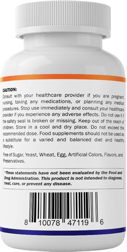 Vitamatic Methyl Folate 15mg – 120 Vegetable Capsules Optimized and Activated High Potency – Metabolically Active Folate