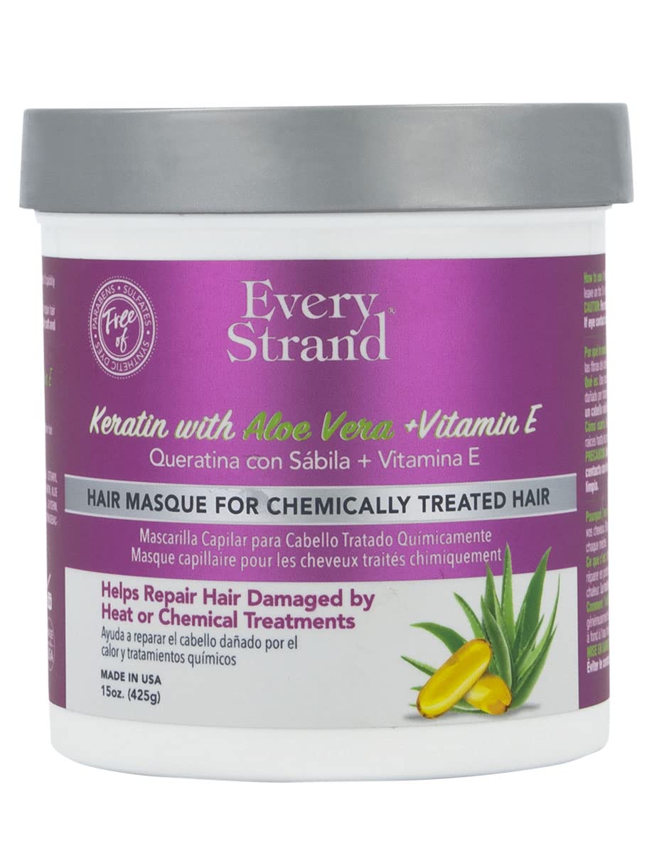 Every Strand Keratin Hair Masque, 15 Oz