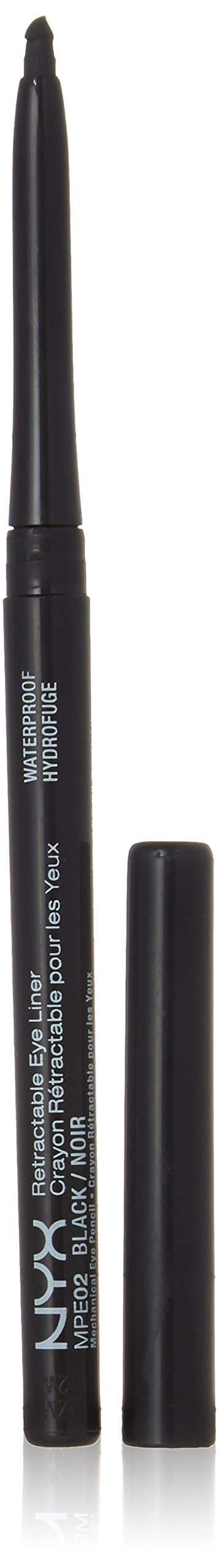 Nyx Waterproof Retractable Eyeliner Color Mpe02 Black