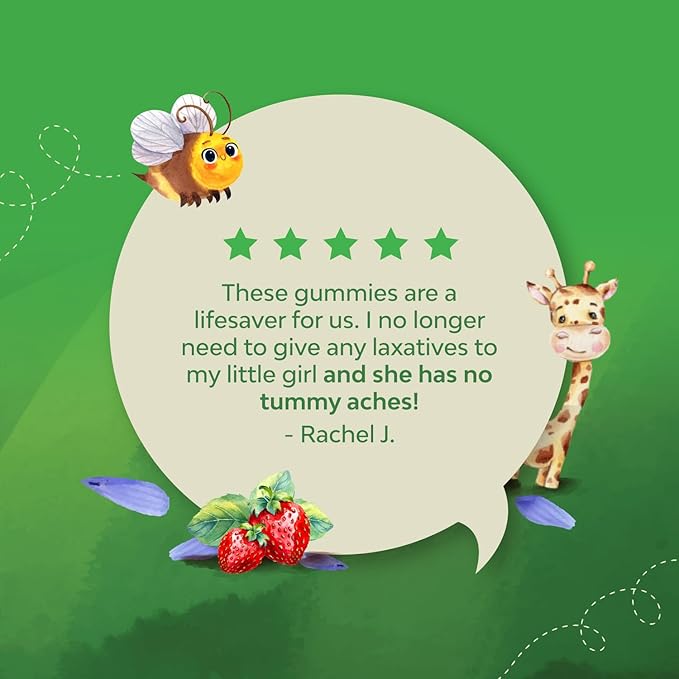 Natures Craft USDA Organic Probiotic Gummies for Kids - Vegan Non-GMO Kids Probiotic Gummy Vitamin for Immunity and Digestive Health - Gentle 2.5B CFU Organic Probiotics Strawberry Flavor (4 Month)