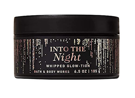 Bath And Body Works Into The Night Whipped Glow-Tion 6.5 Ounce (2019 Limited Edition)
