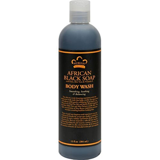 Nubian Heritage Body Wash African Black 13 Fl. Oz.(Pack Of 4)