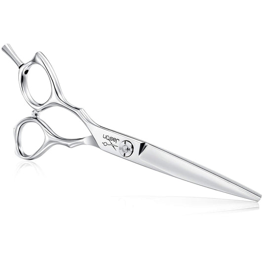 JASON 6 Inch Left Handed Barber Hair Cutting Scissors Professional Salon Shears Razor Edge Hairdressing Scissor Japanese Stainle