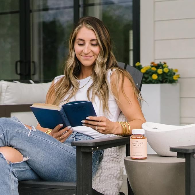 Wink Well Women's Daily Complete Multivitamin Gummy for Glowing Skin, Full Hair and Strong Nails with Immune System Support, 60 Count