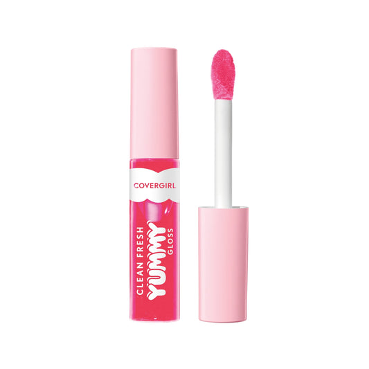 Covergirl Clean Fresh Yummy Gloss - Lip Gloss, Sheer, Natural Scents, Vegan Formula - But First A Cosmo