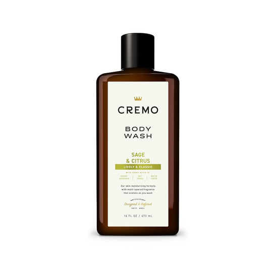 Revitalizing Cremo Body Wash for Men | Bright Mandarin & White Cedar | 16 Fl Oz