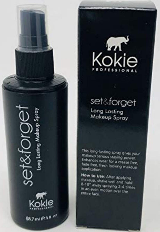 Kokie Cosmetics Setting Spray, 3 Fluid Ounce