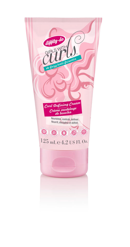 Dippity Do - Girls With Curls Leave-In Curl Defining Cream, 4.2 Ounce Tube