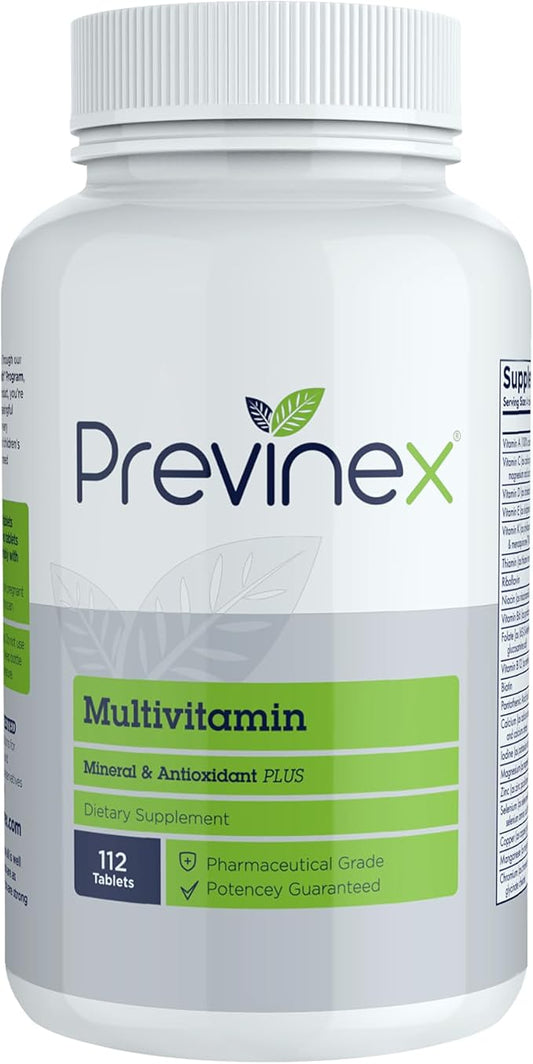Multivitamin, Mineral & Antioxidant Plus - Multivitamin for Men & Women with Vital Nutrients, Vitamin C & Vitamin D & Vitamin E, 112 Tablets