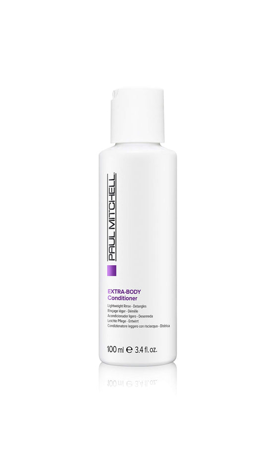 Paul Mitchell Extra-Body Conditioner, Detangles + Volumizes, For Fine Hair, 3.4 fl. oz.
