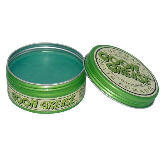 LOCKHART'S Hand Crafted Cinnamon Sandalwood Goon Grease Hair Pomade Heavy Hold 3.4 oz