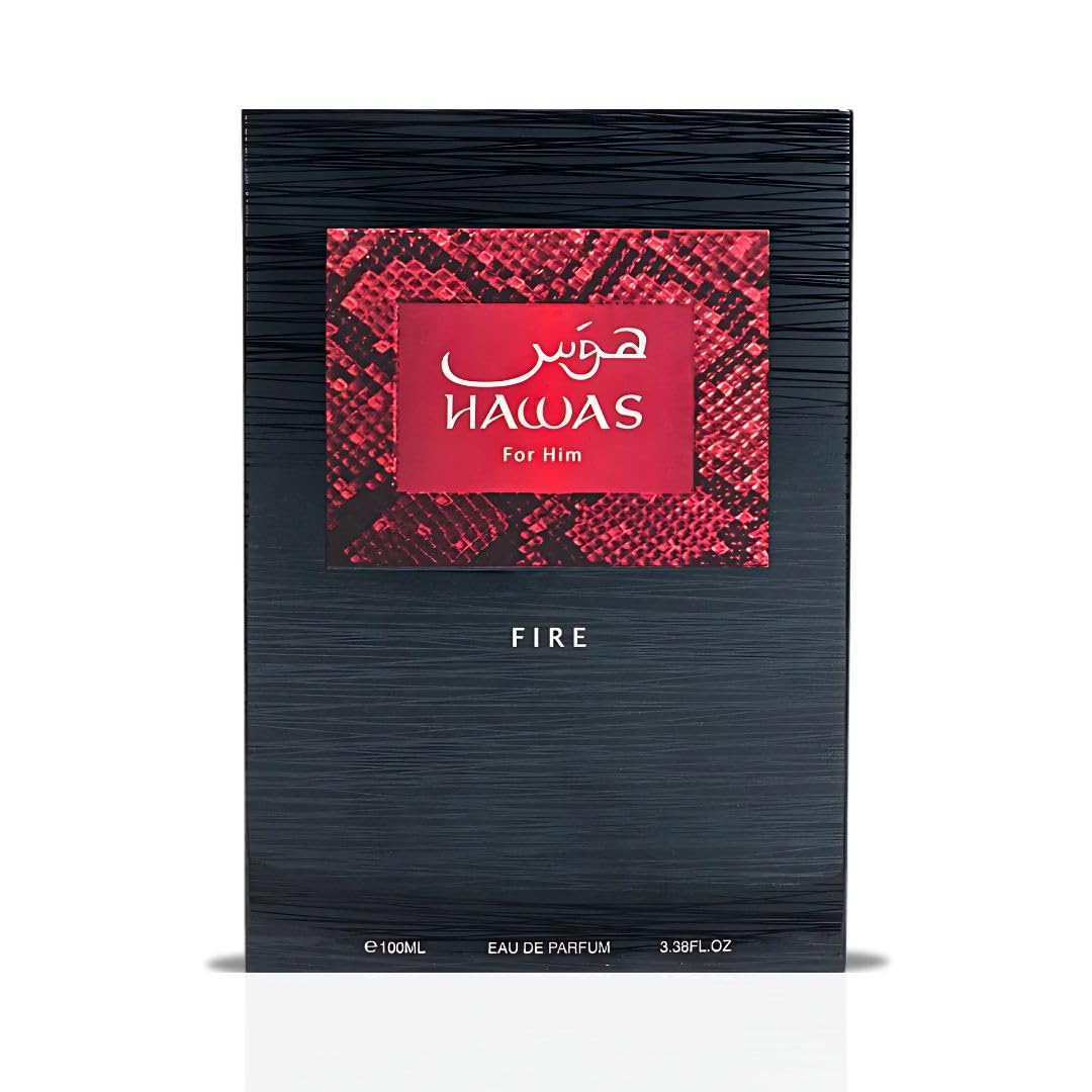 Hawas For Him & Hawas Fire Eau De Parfum Spray | 100ML | Fresh Masculine Scents