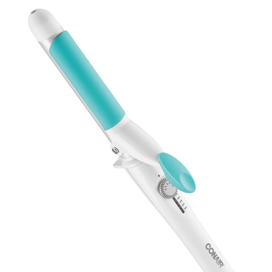 Conair Ohsokind For Fine Hair Curling Iron; 1-Inch Curling Iron With Silicone Clip, 1-Inch Barrel Produces Classic Curls - For U