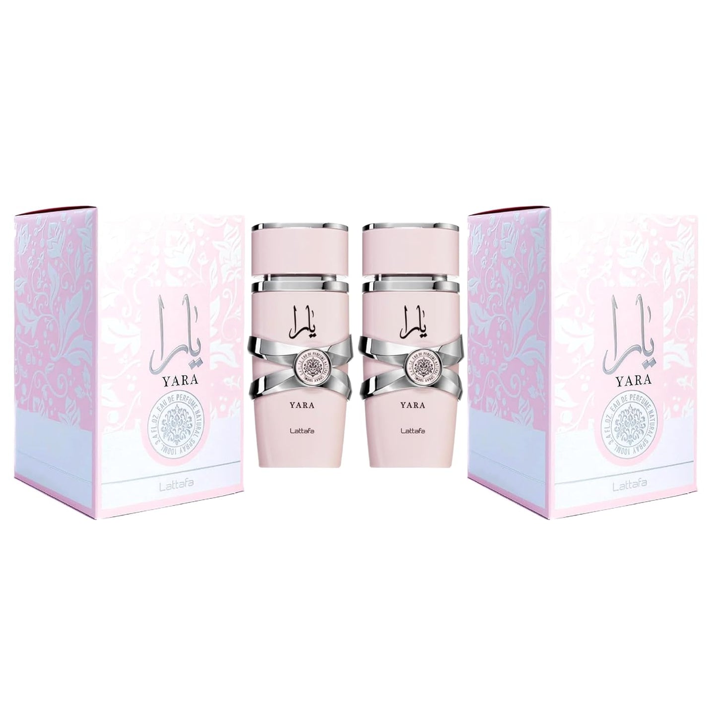 Lattafa Yara Perfume Set | 3.4 Fl Oz | Elegant Fragrance for Women