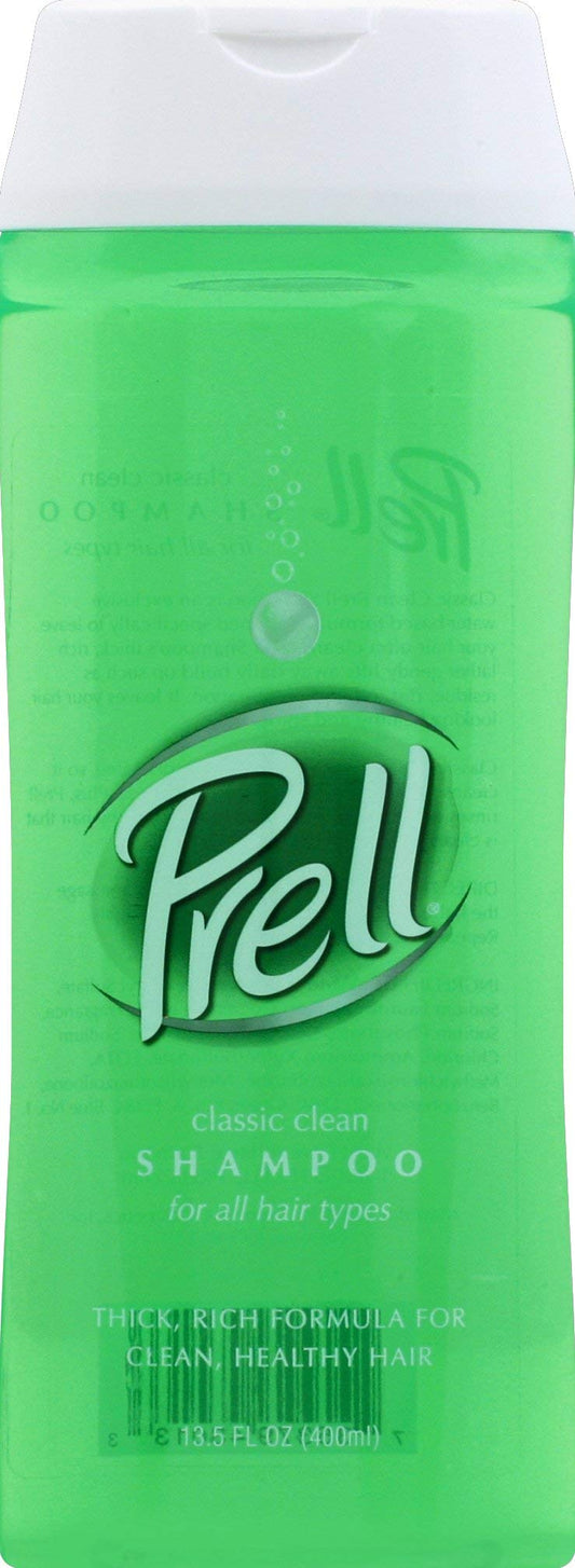 Prell Classic Clean Shampoo, 13.5Oz Each (Pack Of 2)