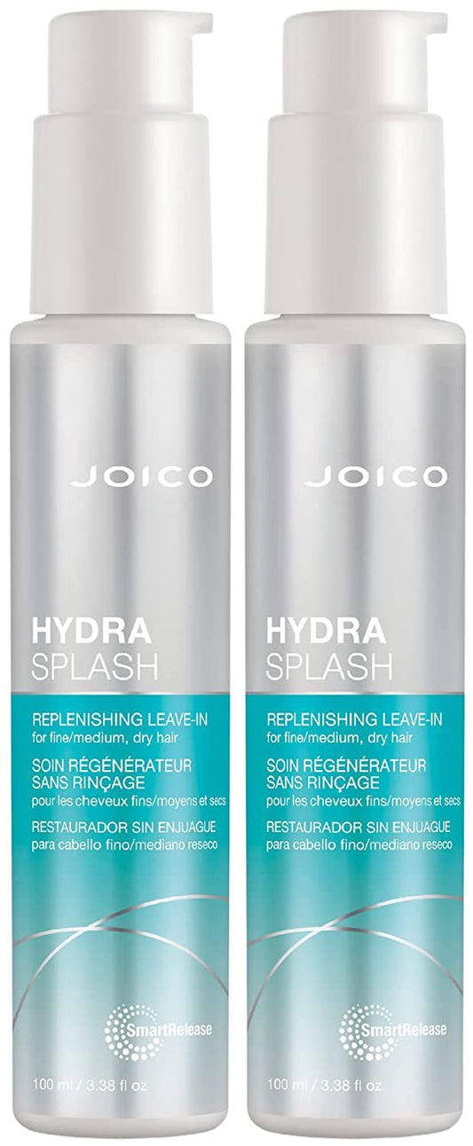 Joico Hydrasplash Replenishing Leavein For Fine Hair, 3.38Ounce, 2 Count