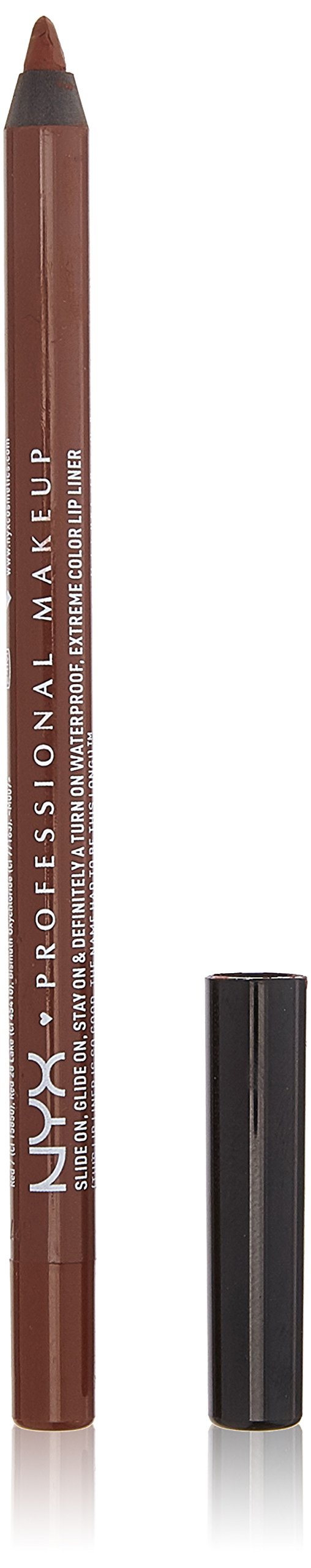NYX PROFESSIONAL MAKEUP Slide On Lip Pencil, Lip Liner - Urban Cafe (Brown)