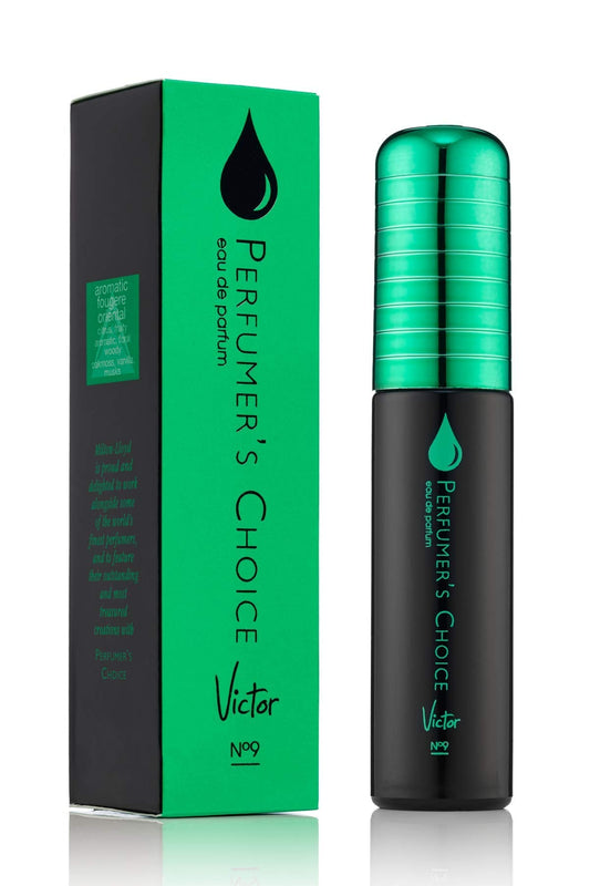 Perfumer'S Choice No 9 Victor By Milton-Lloyd - Perfume For Men - Aromatic Amber Scent - Opens With Apple, Bergamot, And Blackcu