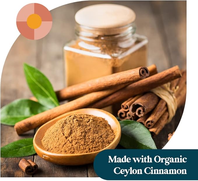 Pattern Wellness Berberine Supplement with Organic Ceylon Cinnamon - Antioxidant Support - Whole Body Health - Healthy Cholesterol Support - USA Manufactured - 60 Non-GMO Capsules