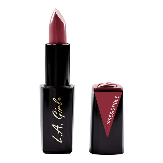 L.A. Girl Lip Attraction Lipstick, Irresistible, 0.11 Oz.