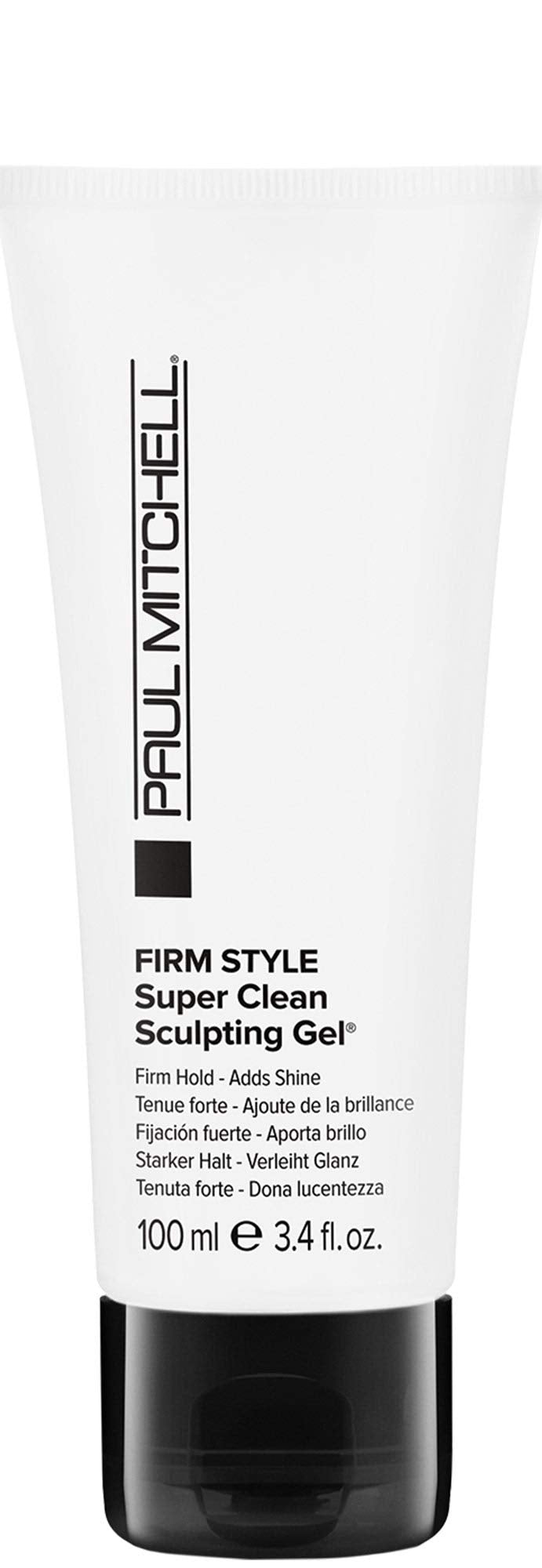 Paul Mitchell Super Clean Sculpting Gel, Firm Hold, High Shine Finish Hair Gel, For All Hair Types, 3.4 fl. oz.