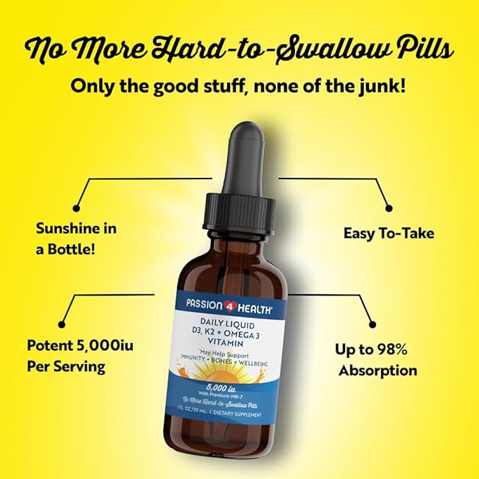 Liquid Multivitamin Plus Organic Liquid D3K2 Omega 3