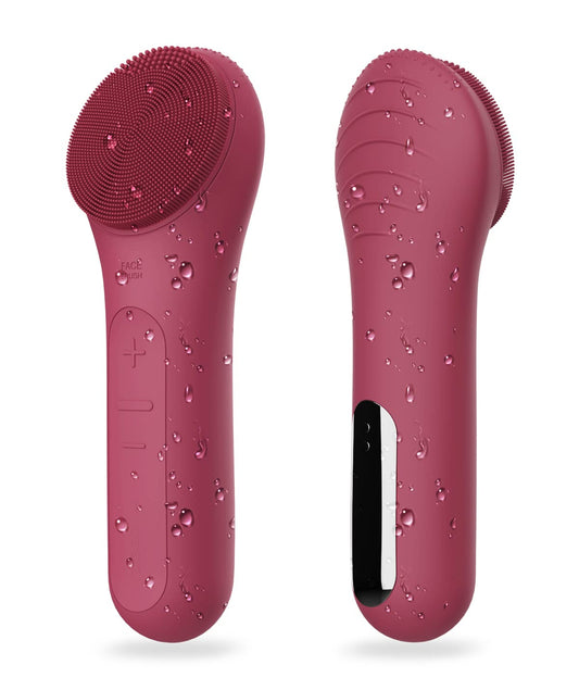 Face Scrubber, Ngracoola Clie Facial Cleansing Brush, Waterproof And Rechargeable Face Scrub Brush For Men & Women, Cleansing, E