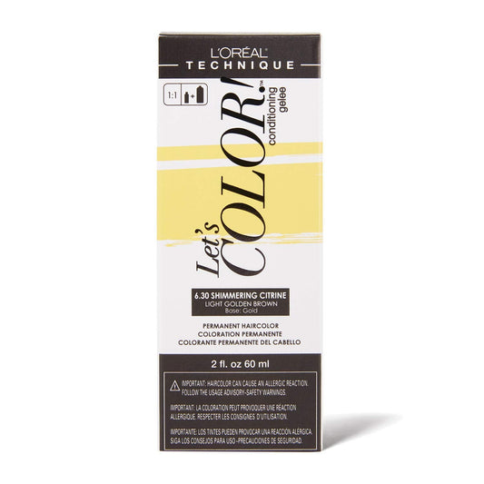 Let'S Color! Conditioning Gelee Permanent Haircolor 6.30 Shimmering Citrine
