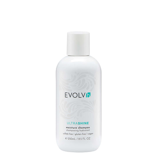 EVOLVh - Natural UltraShine Moisture Shampoo | Vegan, Non-Toxic, Clean Hair Care (8.5 fl oz | 250 mL)